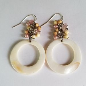 Beautiful shell earrings